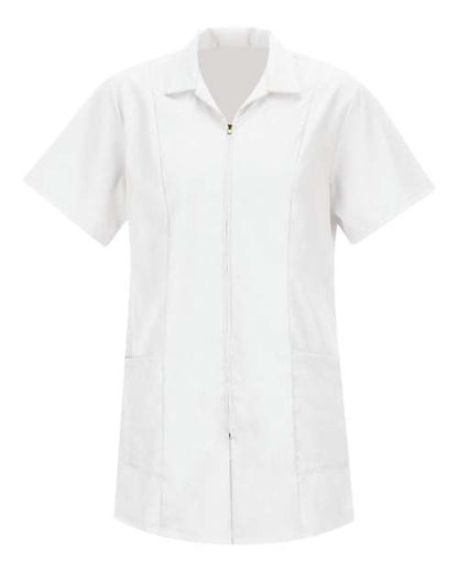 Women's Zip Front Smock