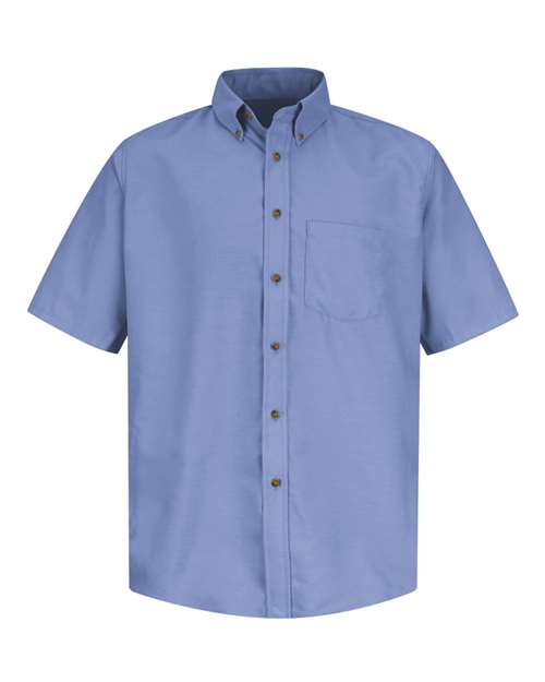 Men's Poplin Short Sleeve Dress Shirt