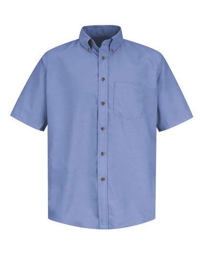 Men's Poplin Short Sleeve Dress Shirt