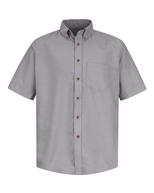 Men's Poplin Short Sleeve Dress Shirt