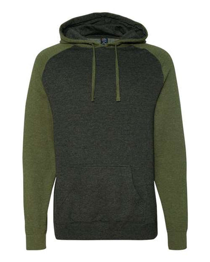 Unisex Raglan Hooded Sweatshirt