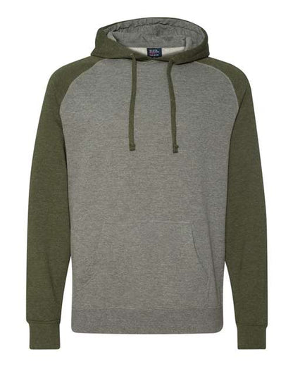 Unisex Raglan Hooded Sweatshirt