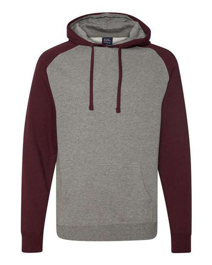 Unisex Raglan Hooded Sweatshirt
