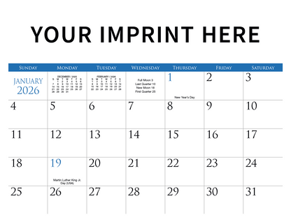 Triumph Calendars Small Quantity Custom  Spiral Calendar-350