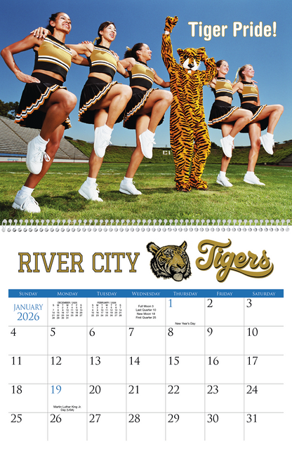 Triumph Calendars Small Quantity Custom  Spiral Calendar-350