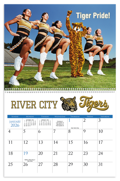 Triumph Calendars Small Quantity Custom  Spiral Calendar-350