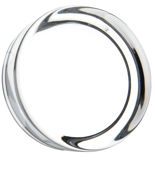 MARIO CIONI Round Paperweight with Flat Edge-35270