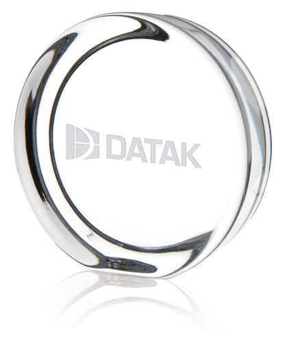 MARIO CIONI Round Paperweight with Flat Edge-35270