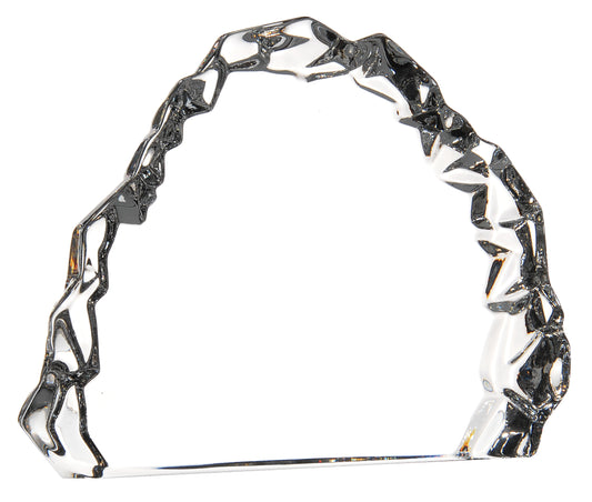 MARIO CIONI Carved Crystal Award-35272