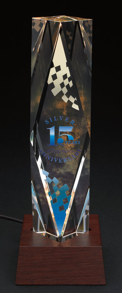 JAFFA Dramatis Award with Lighted Base-35401