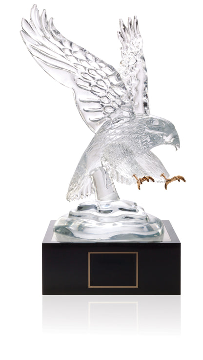 Pino Signoretto Eagle Award with 4 Lighted Pedestal-35621
