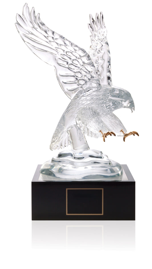Pino Signoretto Eagle Award with 4 Lighted Pedestal-35621