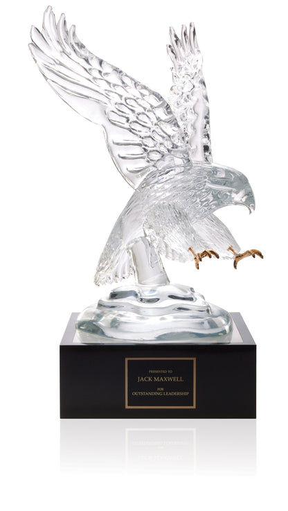 Pino Signoretto Eagle Award with 4 Lighted Pedestal-35621