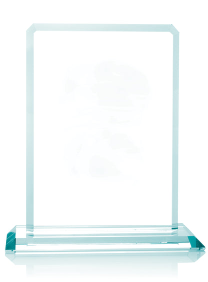 JAFFA Clipped Jade Crystal Award-35665