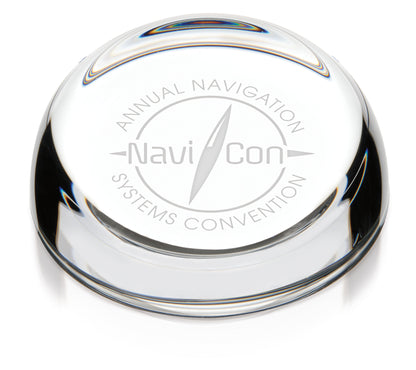 JAFFA Clear SlantTop Paperweight-35700