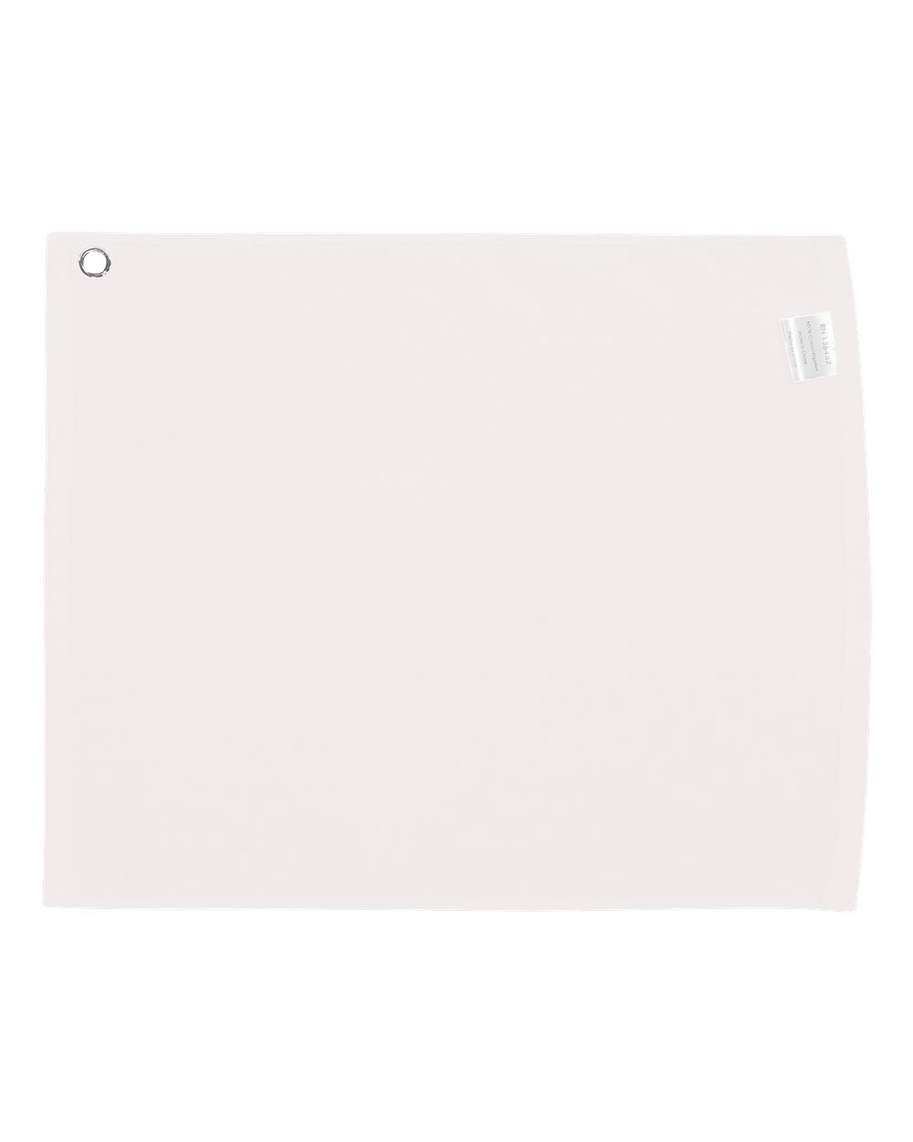 Carmel Towel Company Velour Hemmed Towel with Grommet & Hook - C1518GH