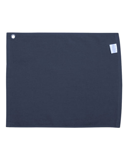 Carmel Towel Company Velour Hemmed Towel with Grommet & Hook - C1518GH