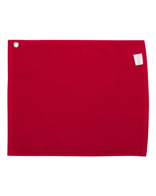 Carmel Towel Company Velour Hemmed Towel with Grommet & Hook - C1518GH