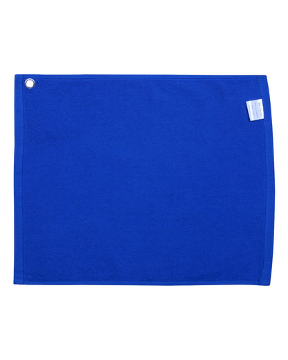 Carmel Towel Company Velour Hemmed Towel with Grommet & Hook - C1518GH