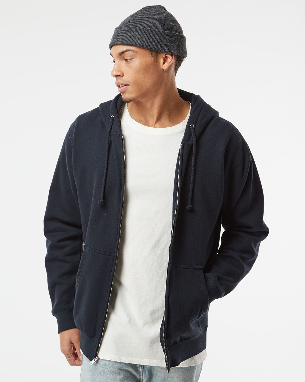 Independent Trading Co. Heavyweight Full-Zip Hooded Sweatshirt - IND4000Z