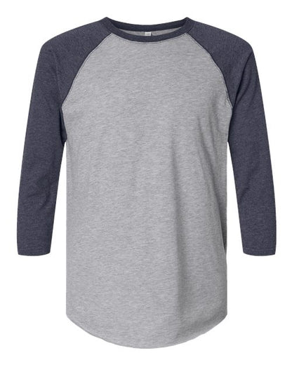 Men's Baseball Fine Jersey Three-Quarter Sleeve Tee