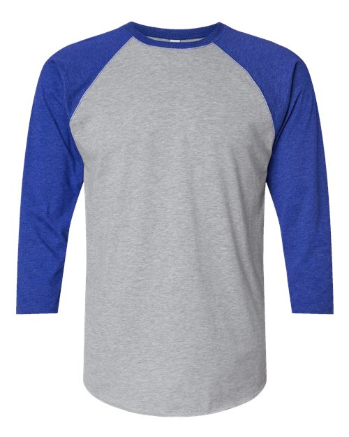 Men's Baseball Fine Jersey Three-Quarter Sleeve Tee