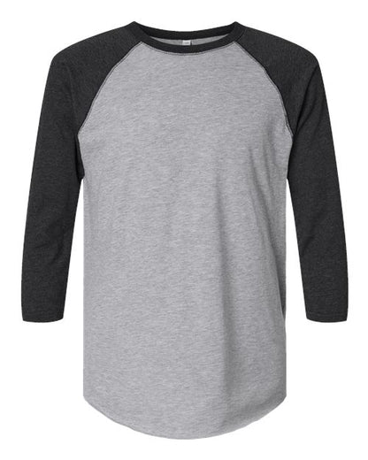 Men's Baseball Fine Jersey Three-Quarter Sleeve Tee