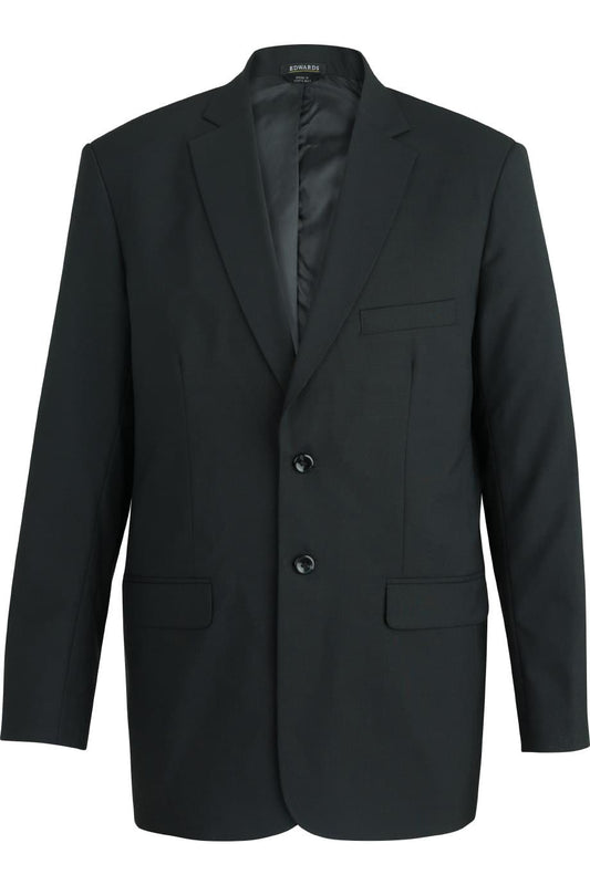 Mens Single Breasted Poly/Wool Suit Coat - 3633PAC