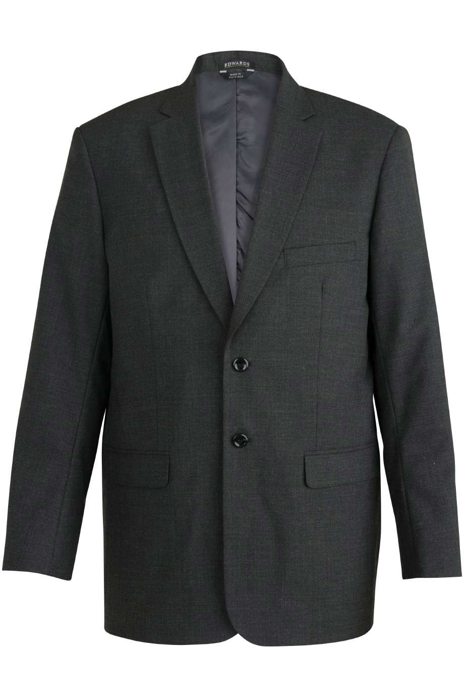 Mens Single Breasted Poly/Wool Suit Coat - 3633PAC