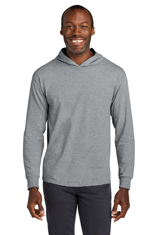 Jerzees Classics? Unisex Cotton Long Sleeve Hooded T-Sh