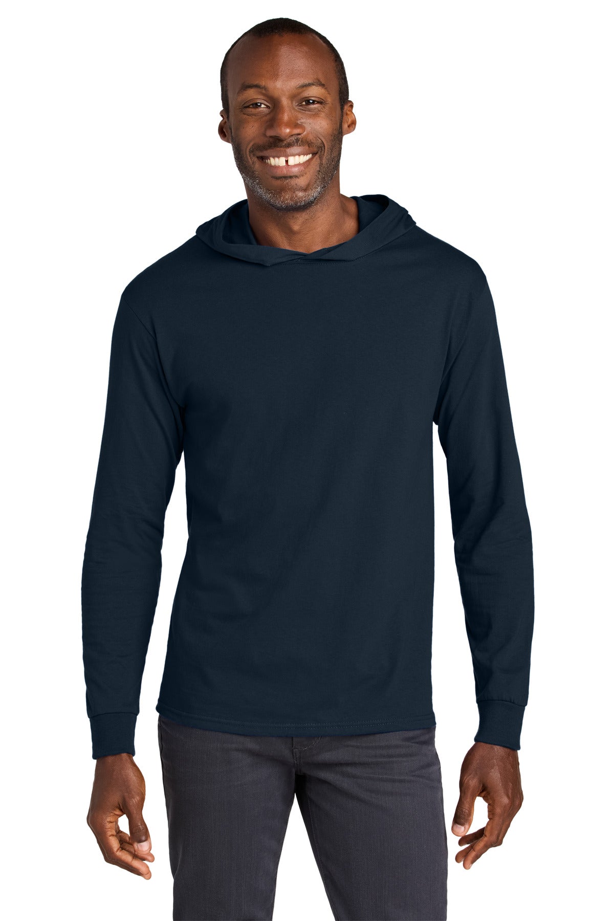 Jerzees Classics? Unisex Cotton Long Sleeve Hooded T-Sh