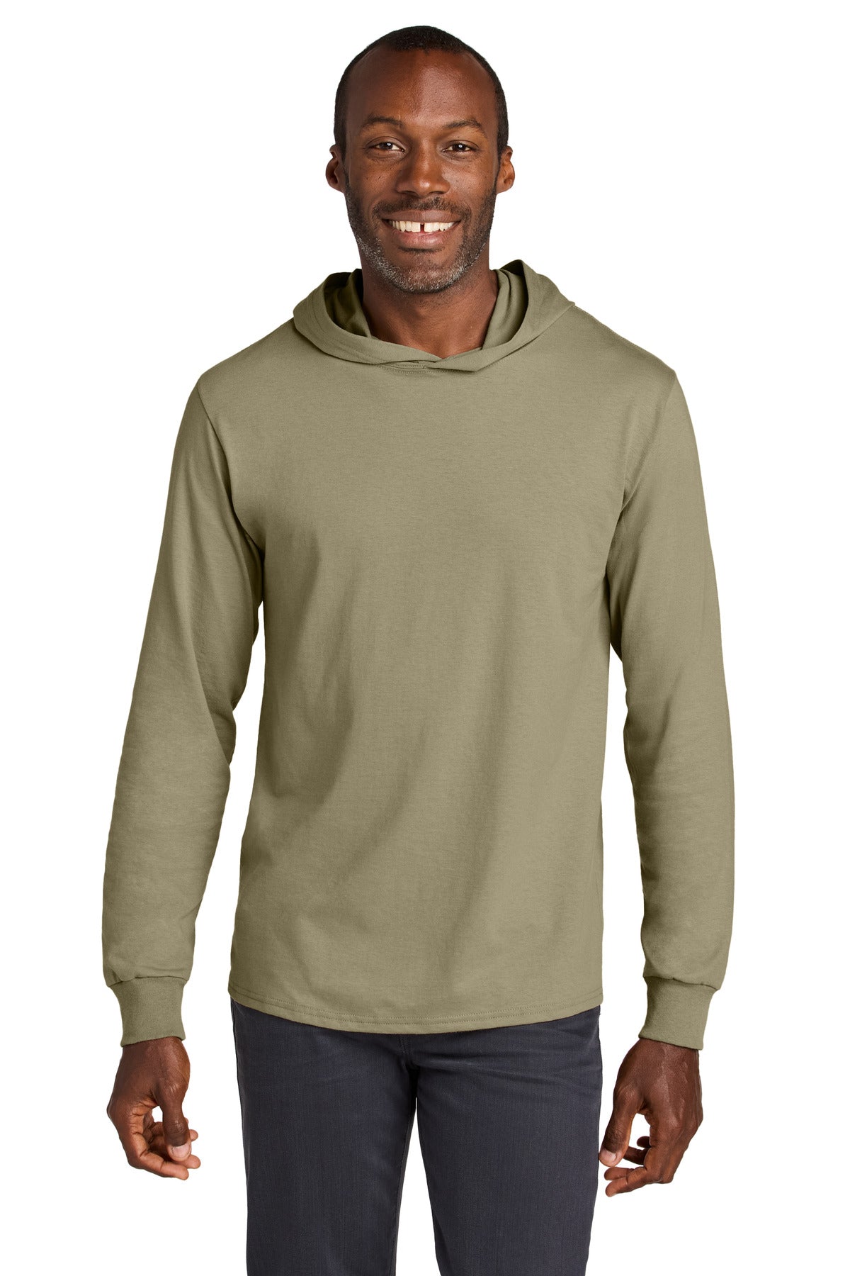 Jerzees Classics? Unisex Cotton Long Sleeve Hooded T-Sh
