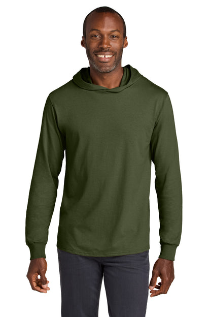 Jerzees Classics? Unisex Cotton Long Sleeve Hooded T-Sh