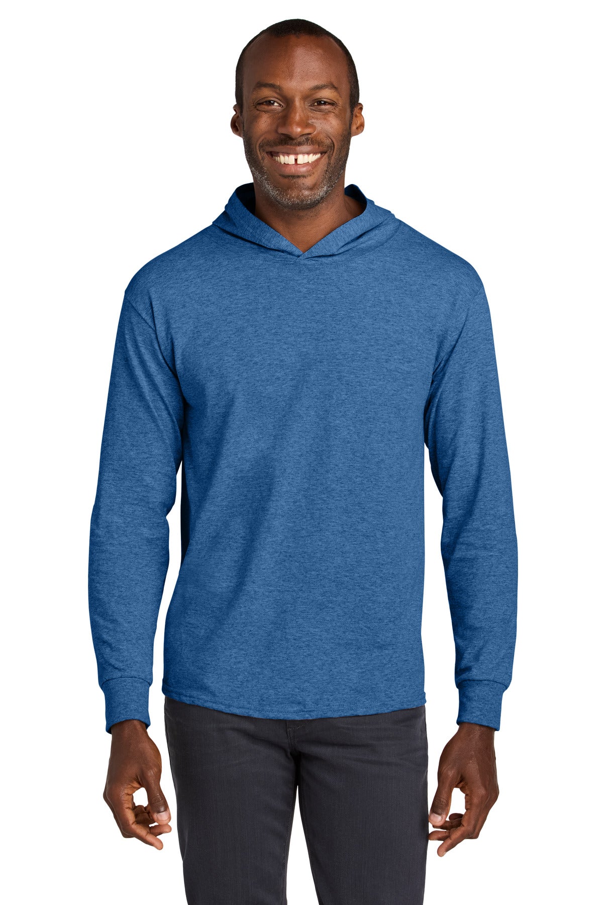Jerzees Classics? Unisex Cotton Long Sleeve Hooded T-Sh