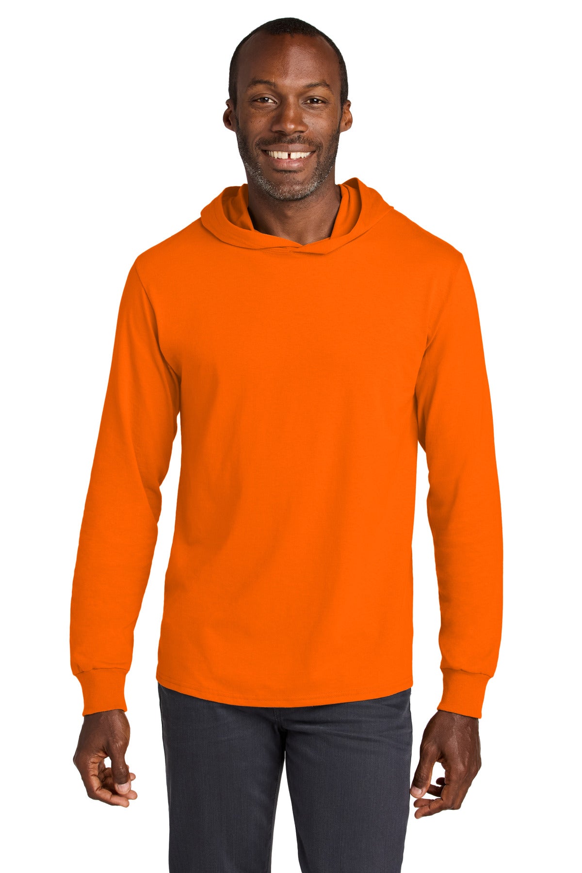 Jerzees Classics? Unisex Cotton Long Sleeve Hooded T-Sh