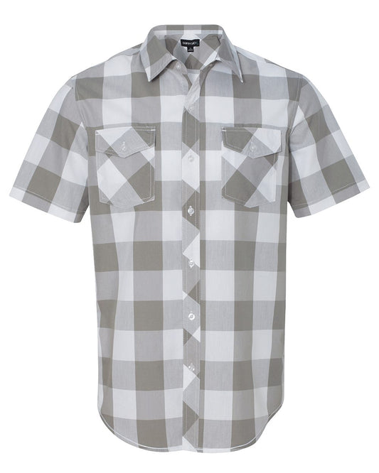 Burnside Buffalo Plaid Short Sleeve Shirt - 9203
