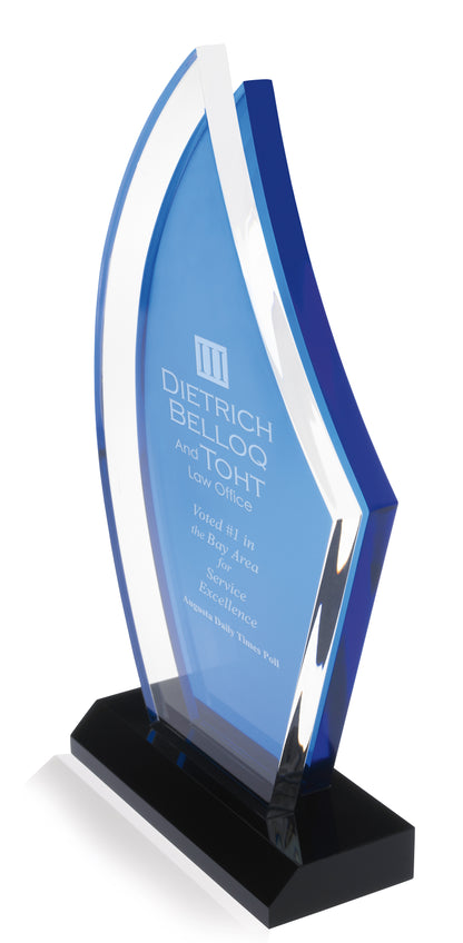 JAFFA Acrylic Sailboat Award-36653