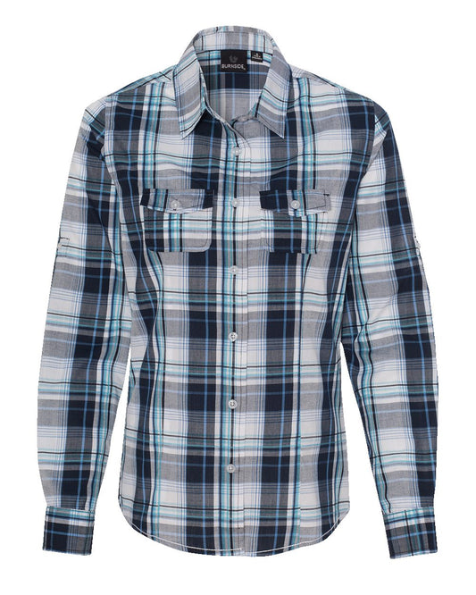 Burnside Women's Plaid Shirt - 5222
