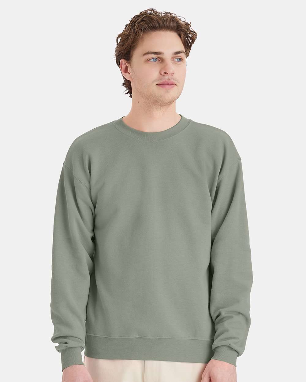 Hanes? - EcoSmart? Crewneck Sweatshirt.  P160