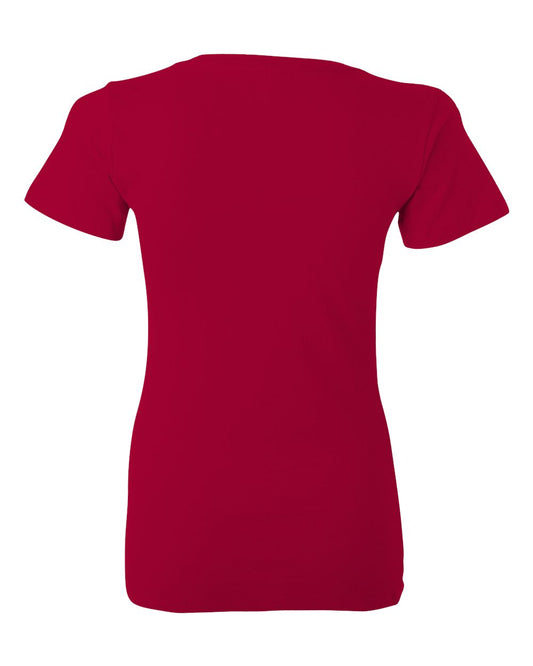 BELLA + CANVAS Women’s Jersey Deep V-Neck Tee - 6035