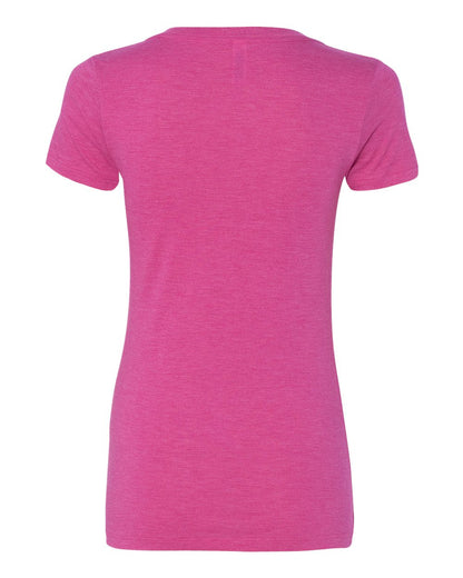 BELLA + CANVAS Women’s Triblend Deep V-Neck Tee - 8435