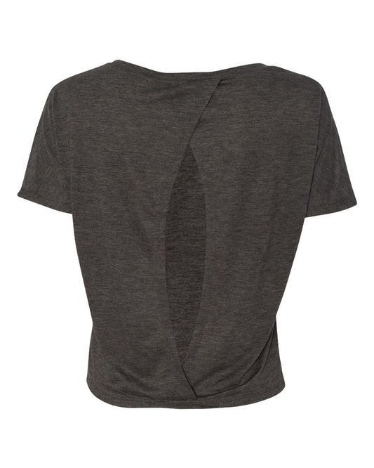 BELLA + CANVAS Women's Flowy Open Back Tee - 8871