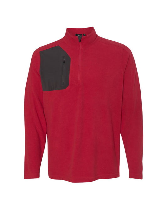 DRI DUCK Interval DDX Quarter-Zip Nano Fleece Nylon Pullover - 7345
