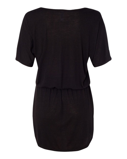 BELLA + CANVAS Women's Flowy V-neck Dress - 8812