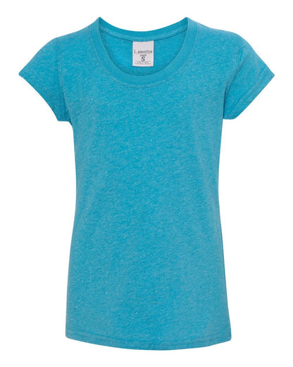 J. America Youth Glitter T-Shirt - 8129