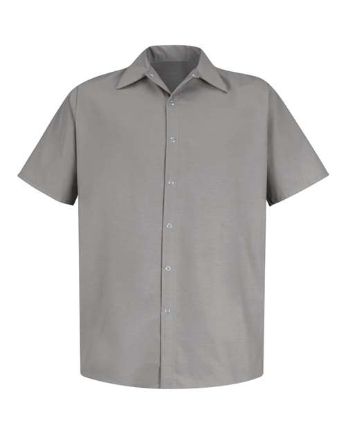 Men's Specialized Short Sleeve Pocketless Work Shirt