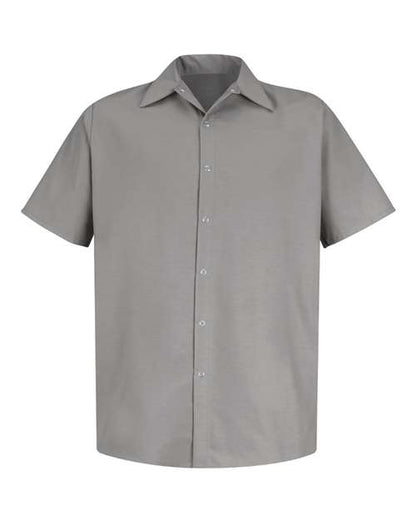 Men's Specialized Short Sleeve Pocketless Work Shirt