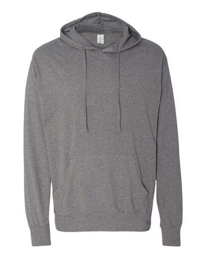 Unisex Lightweight Hooded Pullover T-Shirt
