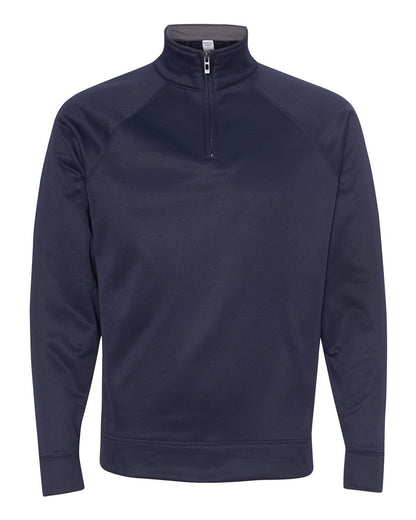 JERZEES Dri-Power® Sport Quarter-Zip Cadet Collar Sweatshirt - PF95MR