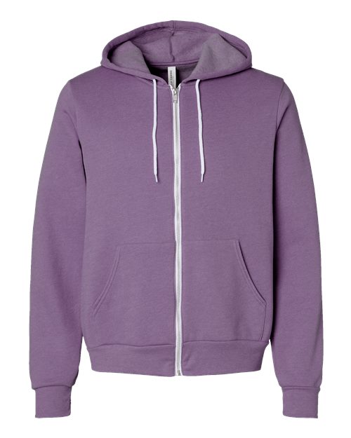 Unisex Sponge Fleece Full-Zip Hoodie Sweatshirt